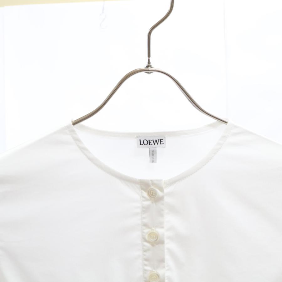 LOEWE 美品/国内正規 ロエベ S2106630FA DRESS WITH GATHERS  