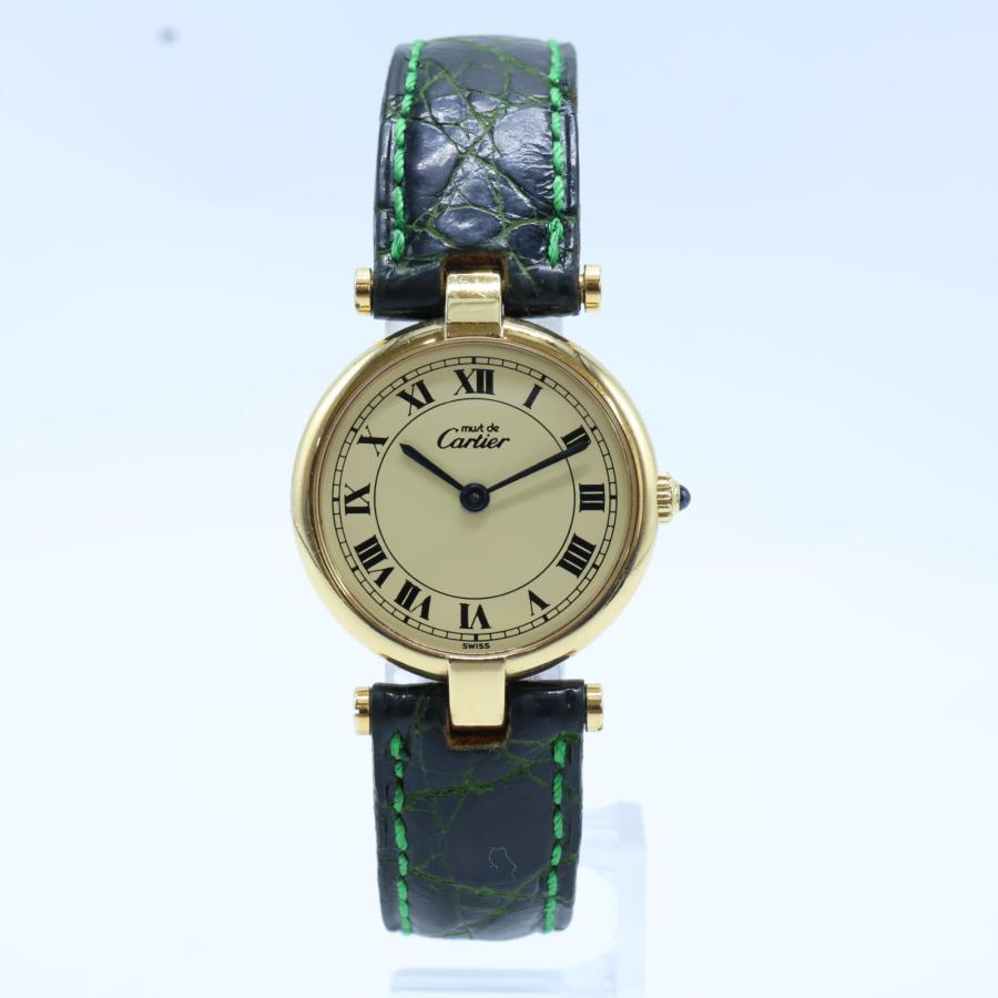 Cartier カルティエ 18 130569 マストヴァンドーム クオーツ 腕時計  