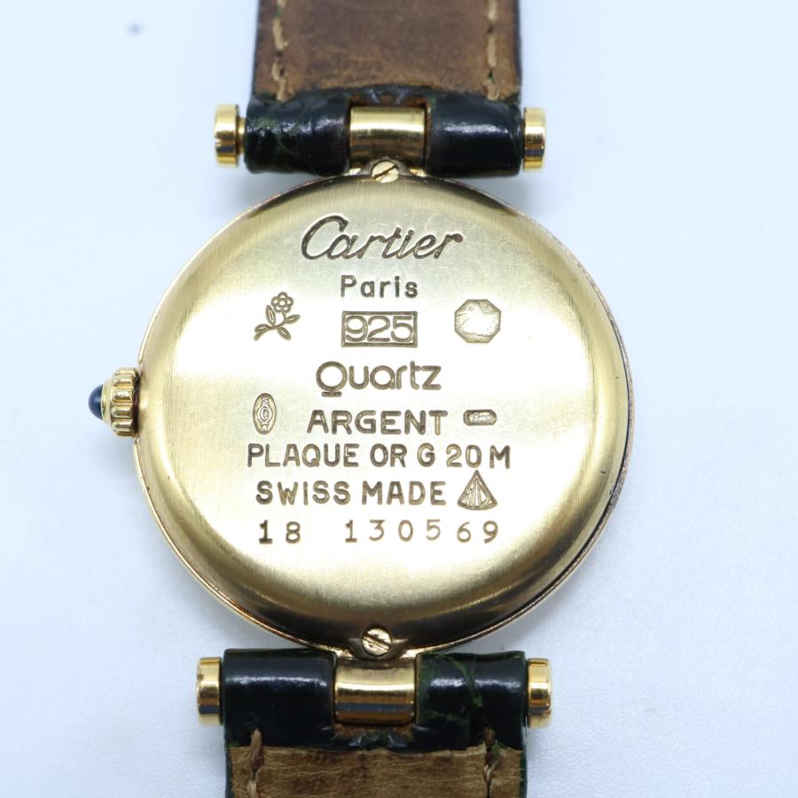 Cartier カルティエ 18 130569 マストヴァンドーム クオーツ 腕時計  
