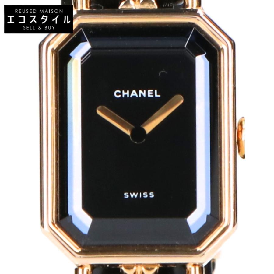 CHANEL シャネル H0001 プルミエールM GP クオーツ 腕時計 イエロー  