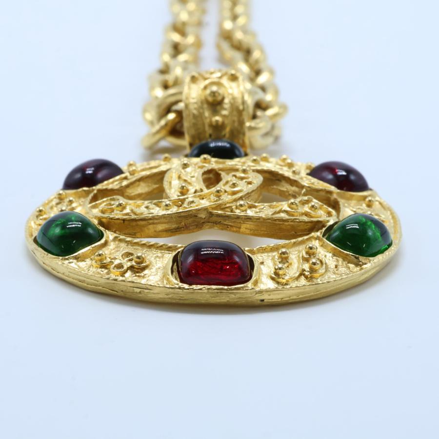 CHANEL 美品 シャネル 94A グリポア ココマーク サークルトップ  