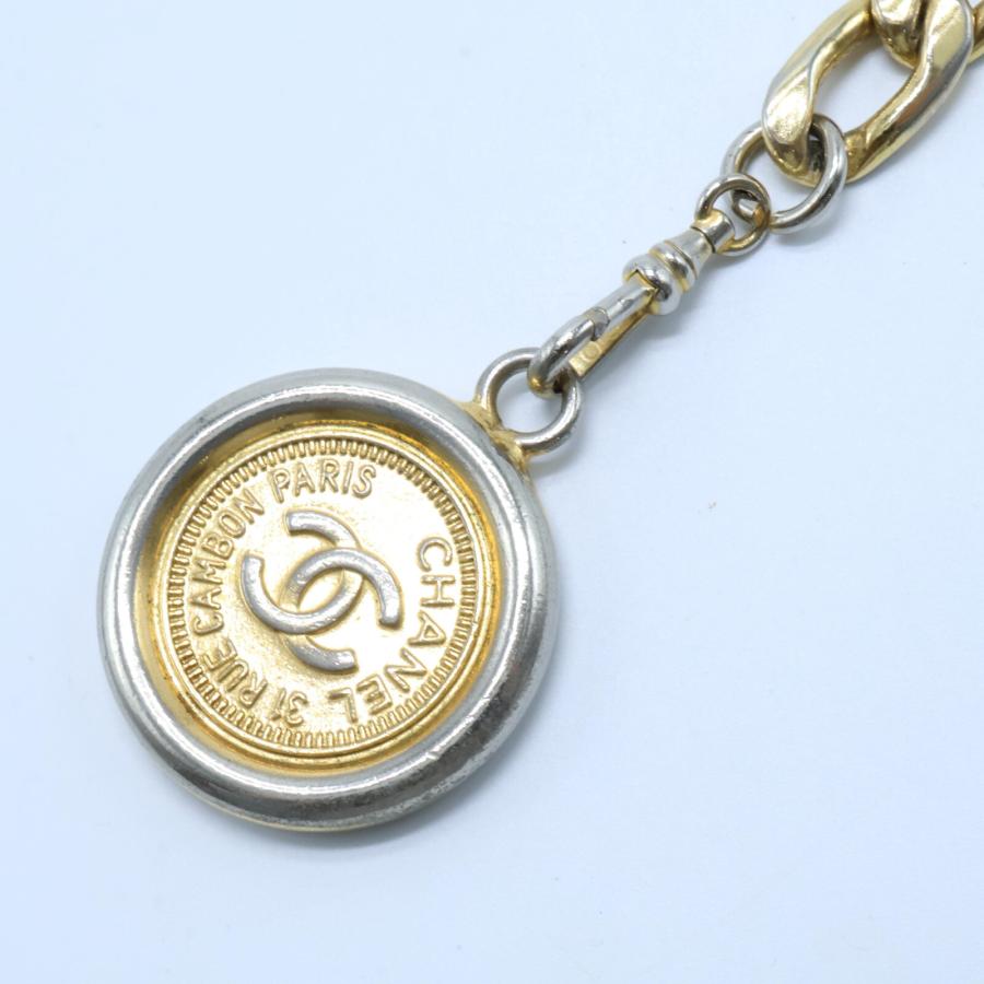 CHANEL シャネル 94A ココマークコイン チェーン ベルト ゴールド  