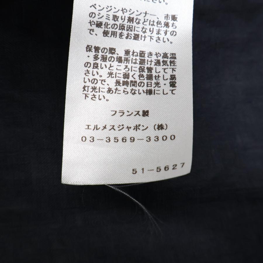 国内正規/ HERMES エルメス リネン 半袖シャツ/ トップス 39 国内正規/ HERMES エルメス リネン 半袖シャツ/ トップス 39