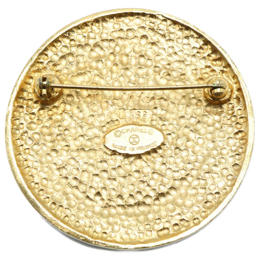 0～6か月】CHANEL シャネル 1169 ラウンド ライオンロゴ ヴィンテージ