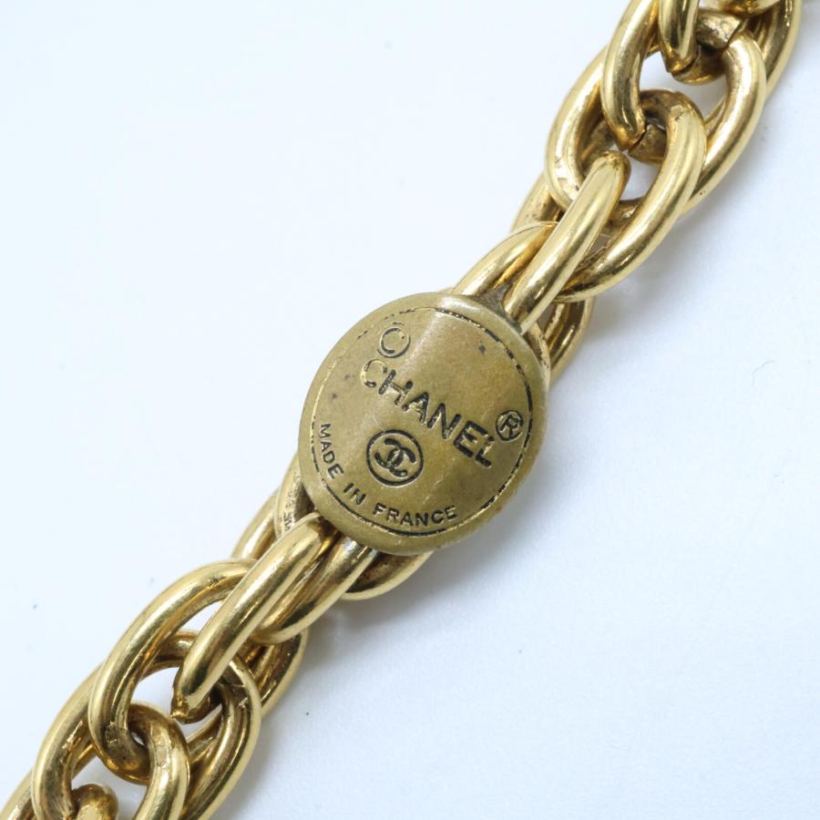 CHANEL シャネル ココマーク 2重チェーン ネックレス ゴールド  