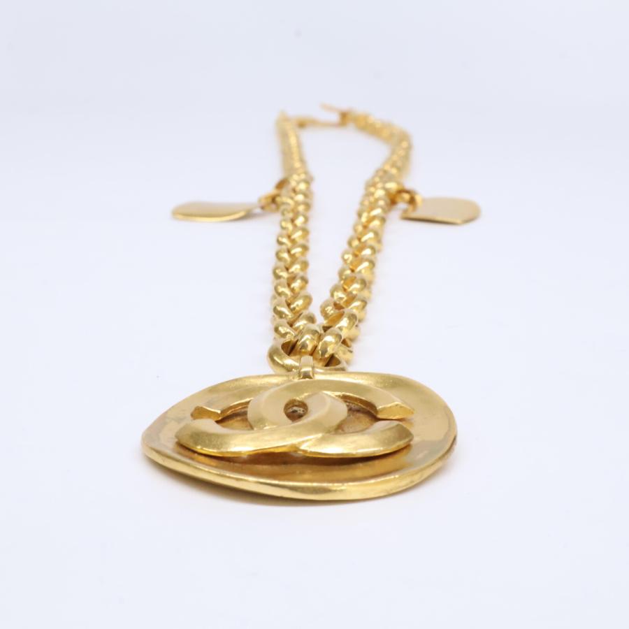 CHANEL 美品 シャネル 96P サークルココマークトップ/プレート  