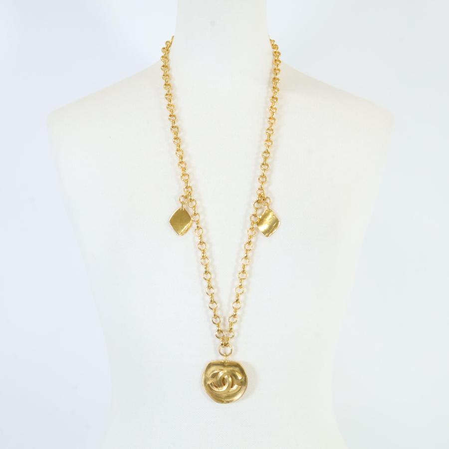 CHANEL 美品 シャネル 96P サークルココマークトップ/プレート  