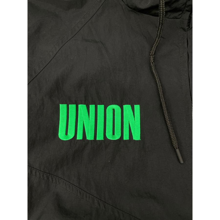 UNION ユニオン ジャケット XL ブラック メンズ UNION ユニオン ×SUPERVSN ブラック ナイロンジャケット XL ジャケット