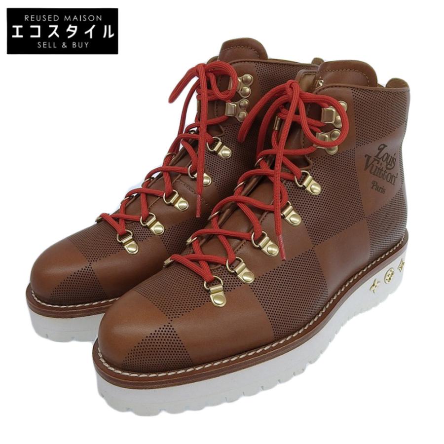 新品未使用　ルイヴィトン×NIGO コラボ アンクルブーツ ルイヴィトン ブーツ オーベルカンフ アンクルブーツ NIGOコラボ