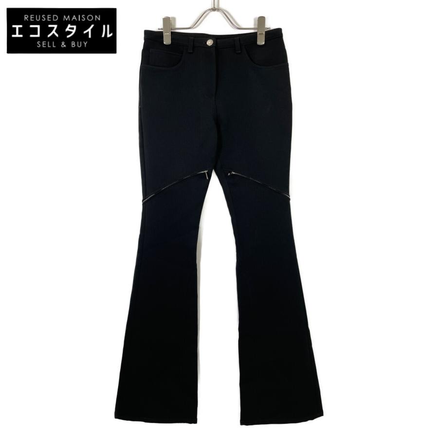 Courreges クレージュ 224CPA231PL00079999 黒 Ellipse Zipped Twill Pants ボトムス 34 ブラック レディース courreges（クレージュ） 224CPA231PL00079999 黒 Ellipse Zipped