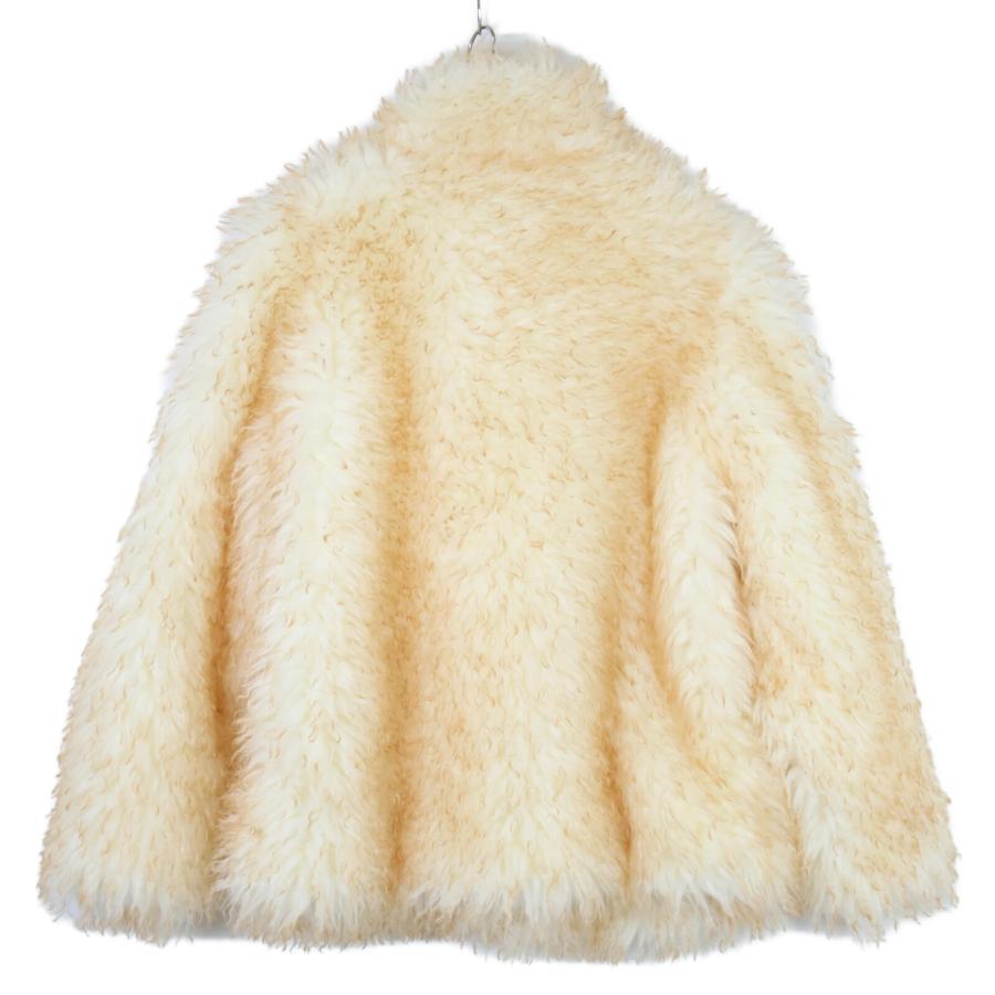 Bibiy ビビィ RAMONA FUR COAT ファーコート コート F ホワイト×茶