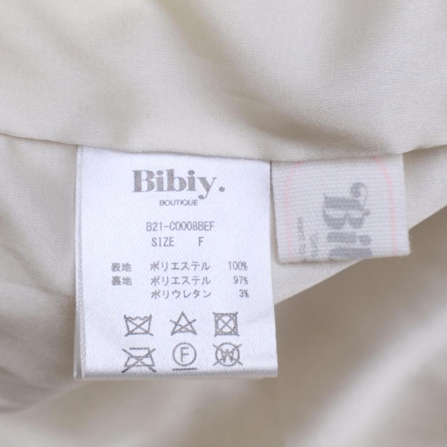 Bibiy ビビィ RAMONA FUR COAT ファーコート コート F ホワイト×茶