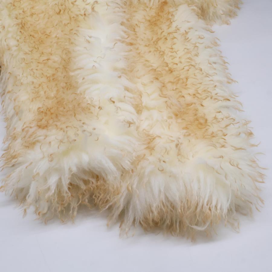 Bibiy ビビィ RAMONA FUR COAT ファーコート コート F ホワイト×茶