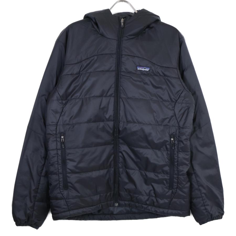 パタゴニア パフボール プルオーバー ジャケット M ブラック×ブラック patagonia（パタゴニア） 83974 マイクロ パフ フーディ 黒 ジャケット