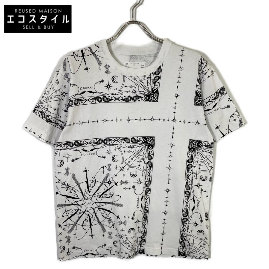 sacai（サカイ） Dr.Woo Bandana Print T-Shirt Tシャツ・カットソー 2