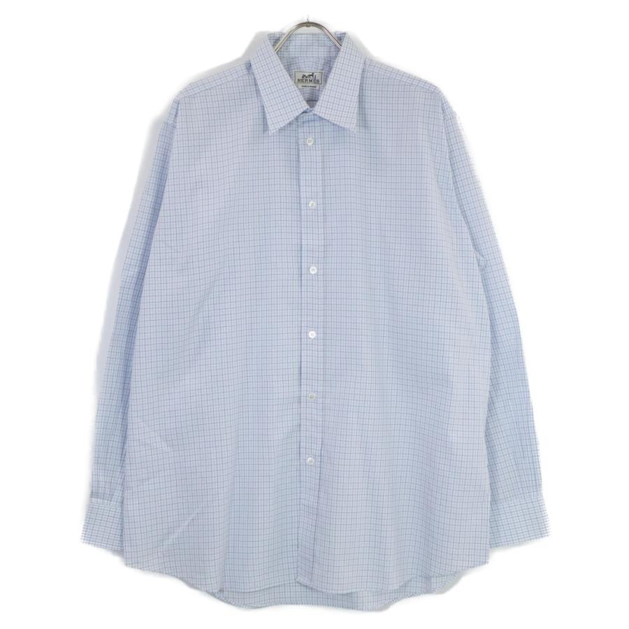 HERMESエルメス デニム長袖シャツ/ダンガリーシャツ aqh2114_03.jpg