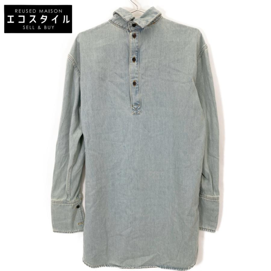 DRIES VAN NOTEN ドリスヴァンノッテン ハーフボタンデニムシャツ 1