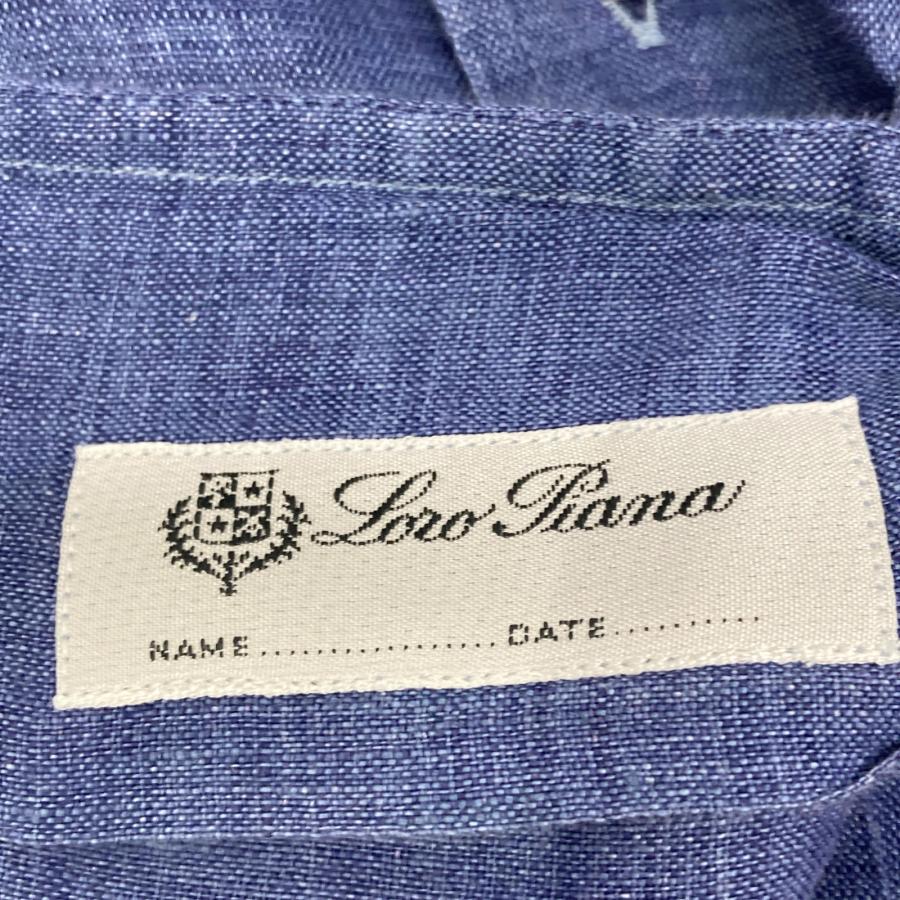 Loro Piana（ロロピアーナ） 半袖シャツ シャツ - ブルー メンズ
