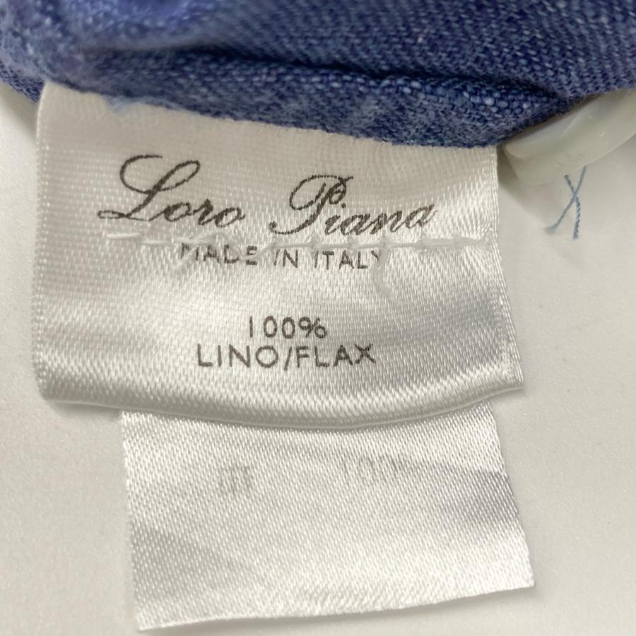 Loro Piana（ロロピアーナ） 半袖シャツ シャツ - ブルー メンズ