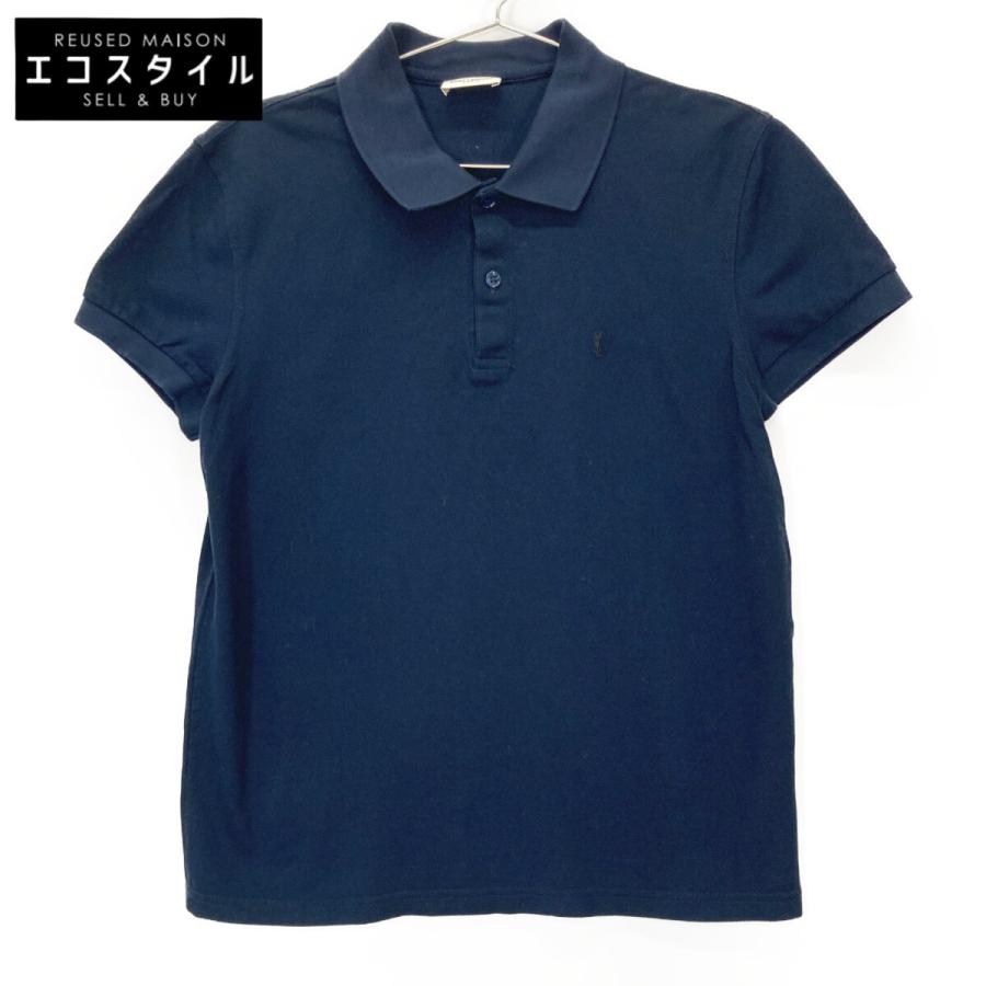 SAINT LAURENT PARIS サンローランパリ 343379 Y2ET1 ロゴ刺繍 シャツ  