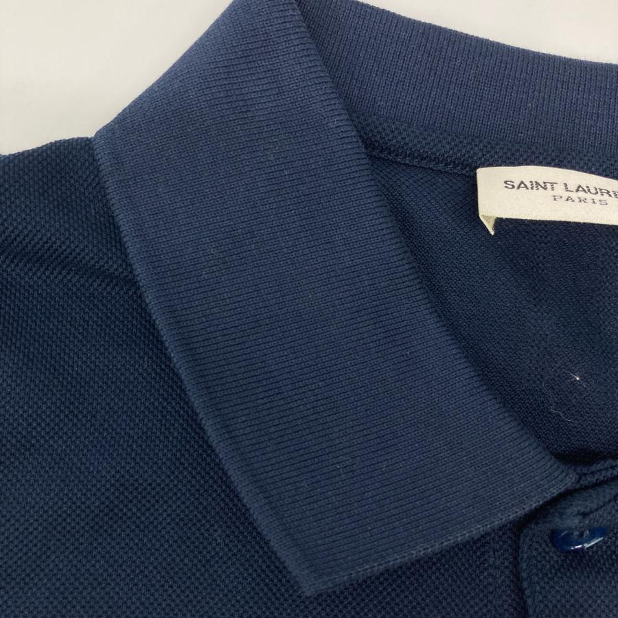 SAINT LAURENT PARIS サンローランパリ 343379 Y2ET1 ロゴ刺繍 シャツ  