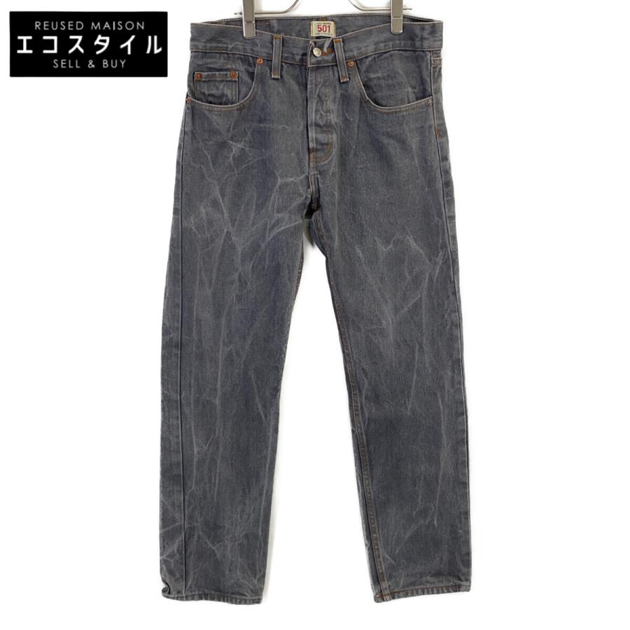 Levi's（リーバイス） 501 ブラック ストレートパンツ グレー 32