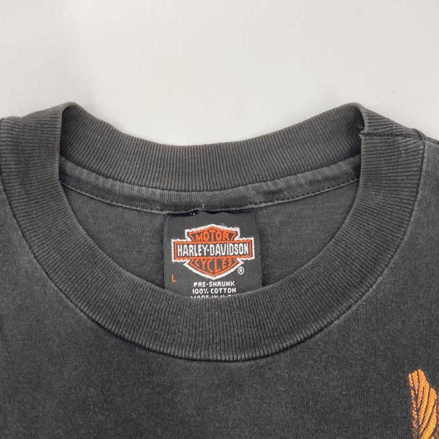 HARLEY-DAVIDSON ハーレーダビッドソン 90s チャコール イーグルバー T