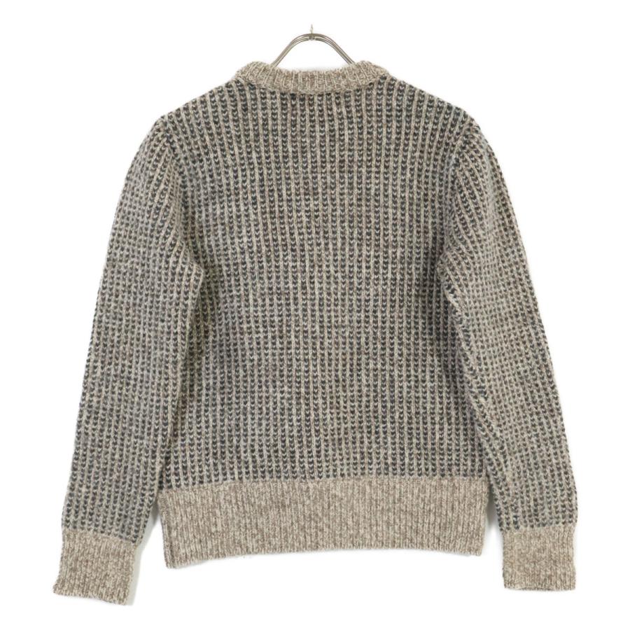 RRL ダブルアールエル ブラウン系 クルーネック バーズアイ ニット