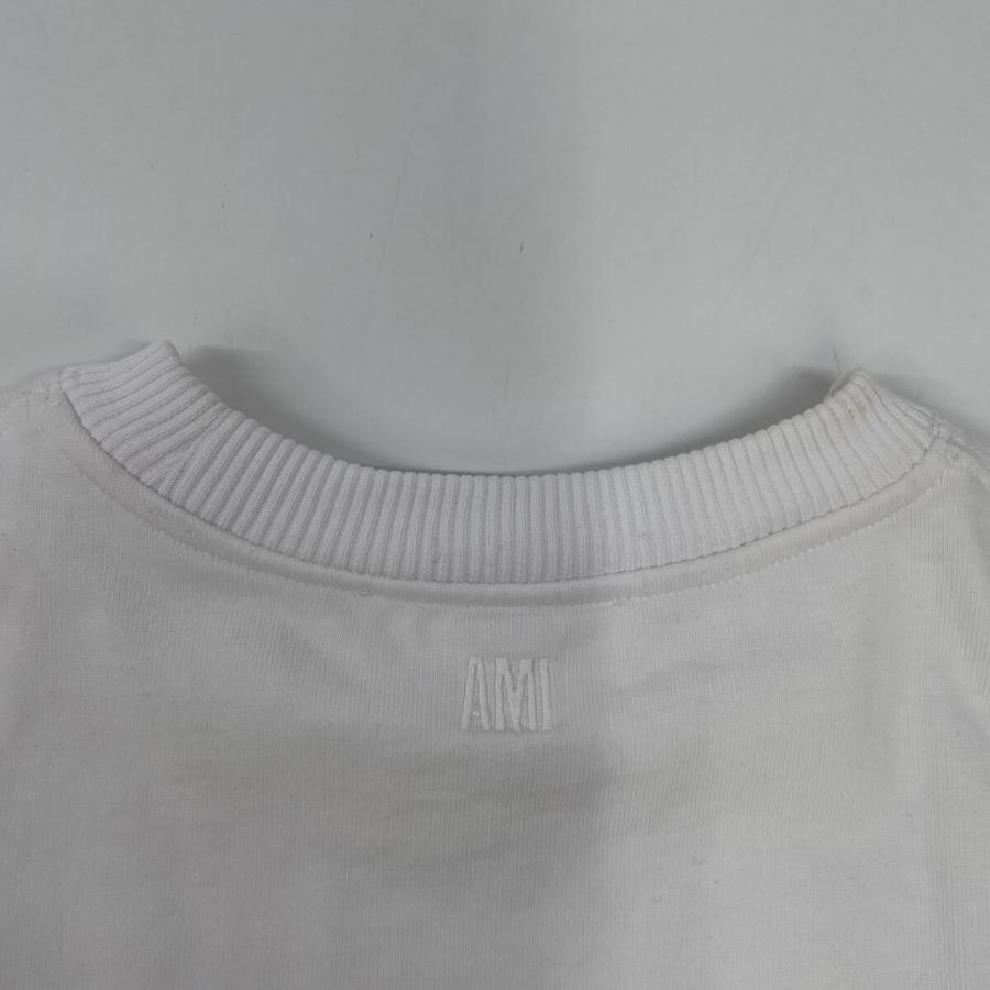 AMI PARIS アミパリス ホワイト ロゴ 半袖カットソー XXS トップス
