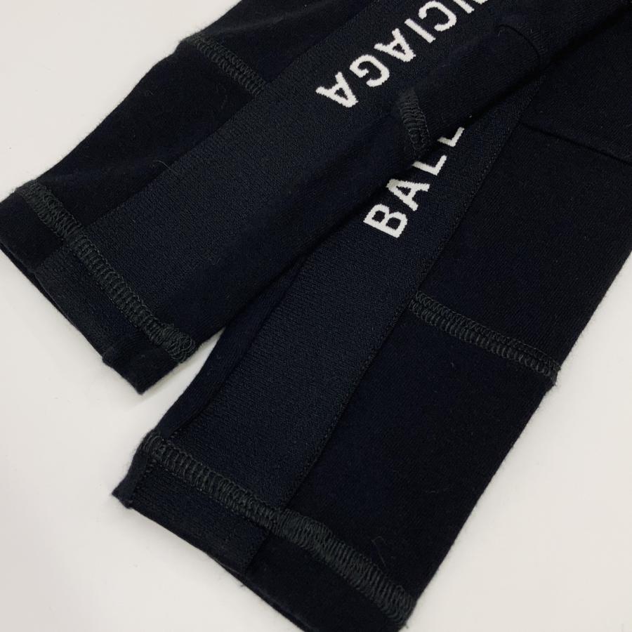 ☆バレンシアガ ワンピース 新品未使用 バレンシアガ BALENCIAGA ワンピース ノースリーブ ひざ丈 38 黒 /YH