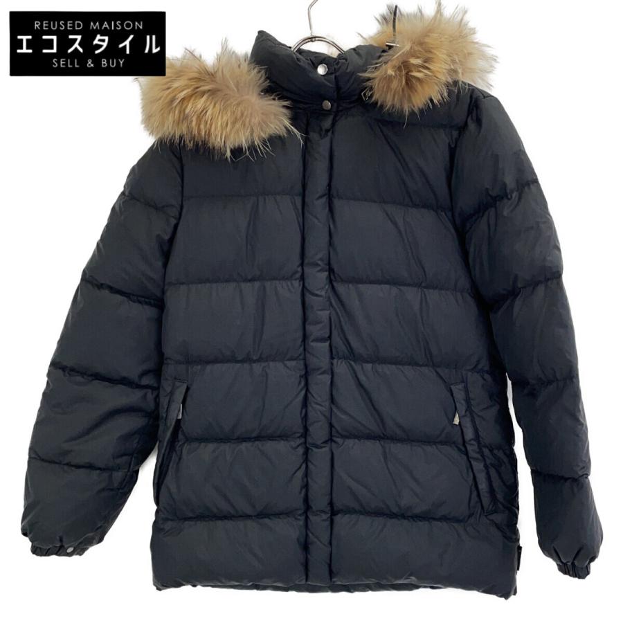 MONCLER（モンクレール） ブラックvalentine リアルファー ダウン