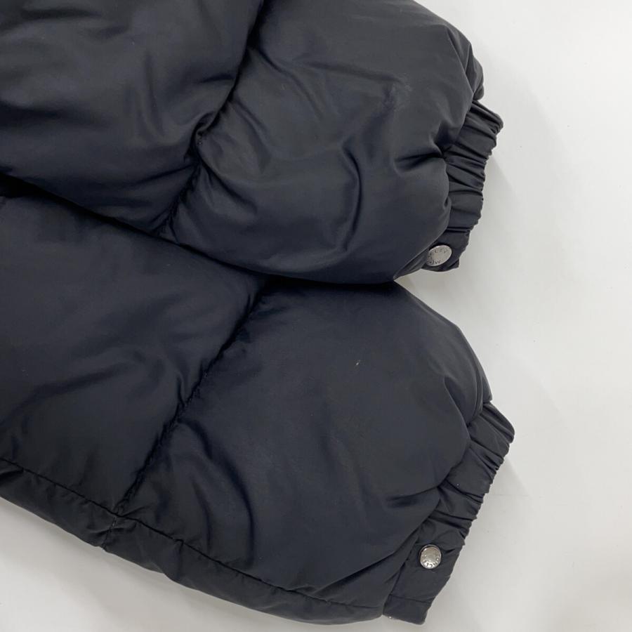 MONCLER アルバータAリアルファー ダウンジャケット ブラック 極美品】MONCLER モンクレール ALBERTA アルバータ ダウンジャケット