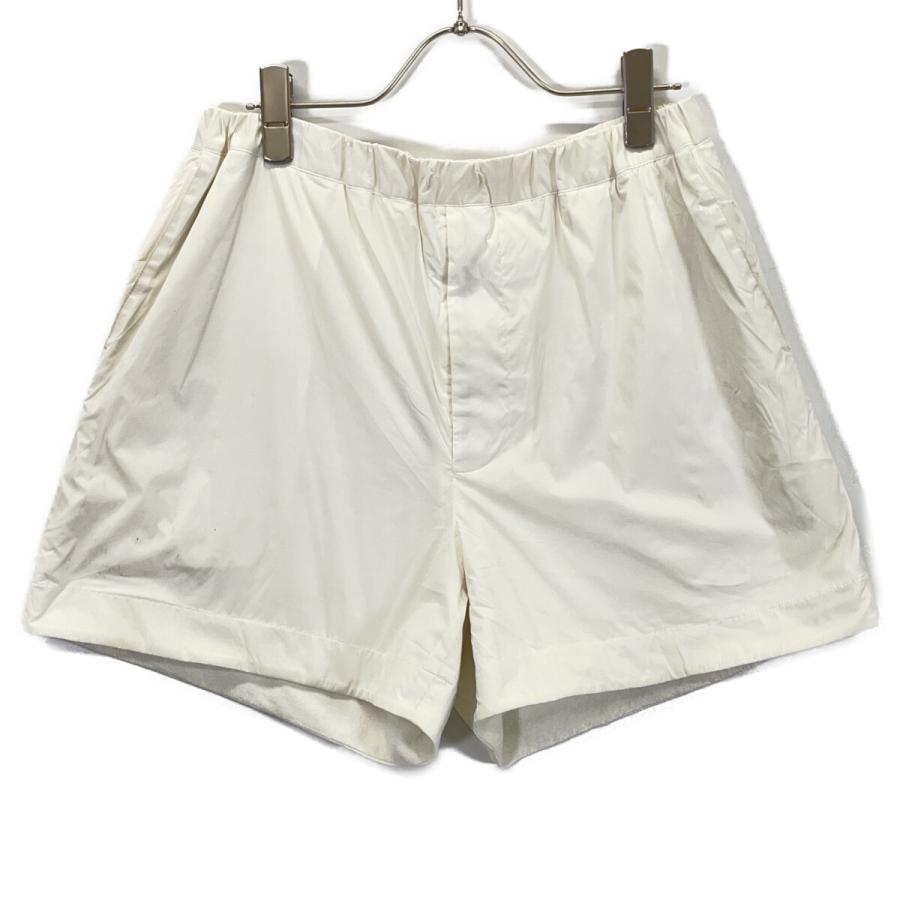 AURALEE（オーラリー） ホワイト コットン ショーツ TERRY LINED LIGHT