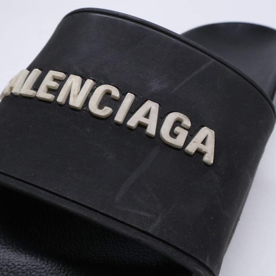 BALENCIAGA（バレンシアガ） ラバー シャワーサンダル ブラック メンズ 