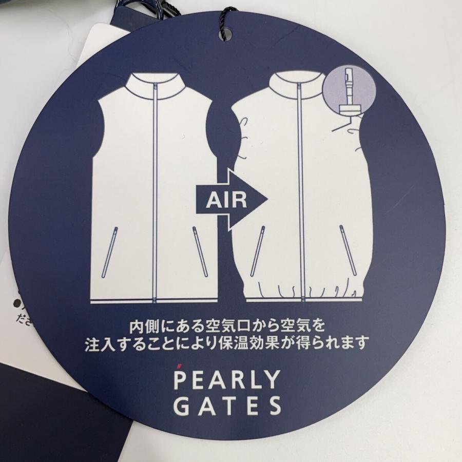PEARLY GATES（パーリーゲイツ） ネイビー エアダウンベスト ネイビー