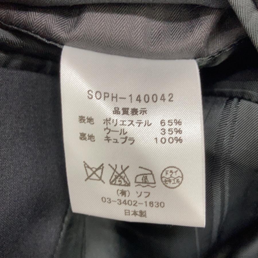 SOPHNET.（ソフネット） ブラック スーツ セットアップ ブラック