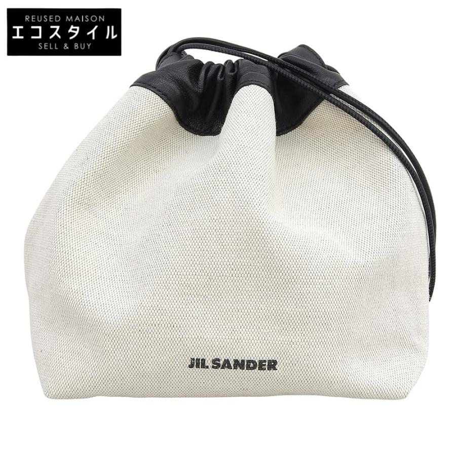 JIL SANDER（ジルサンダー） DUMPLING キャンバス レザー リバーシブル