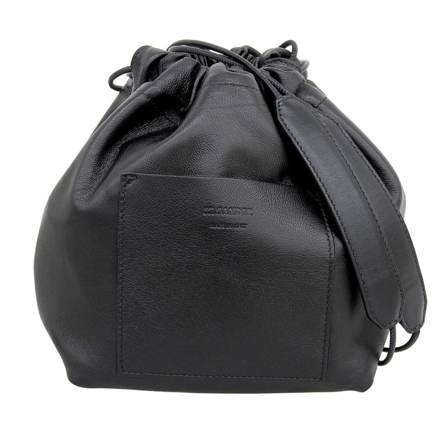 JIL SANDER（ジルサンダー） DUMPLING キャンバス レザー リバーシブル 