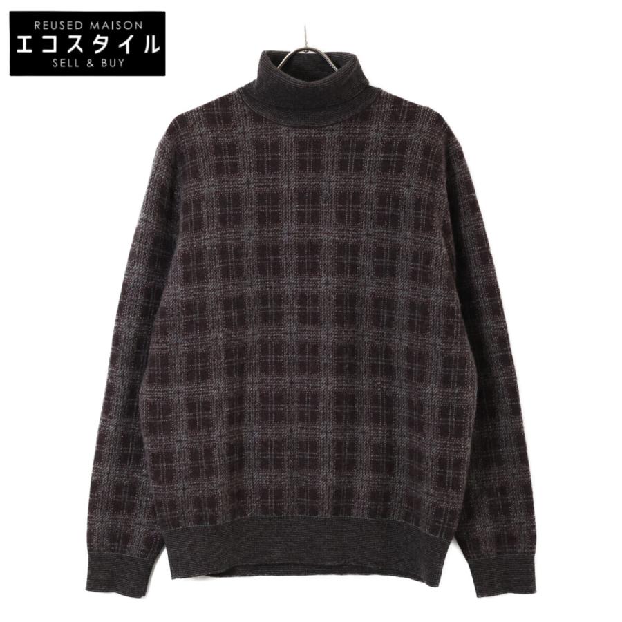 ロロピアーナ Loro Piana FAI2977 ニット Loro Piana（ロロピアーナ） 国内正規 FAI2977 チェック カシミヤx