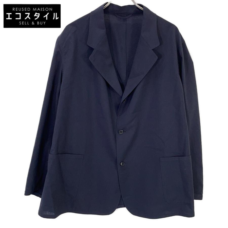 COMOLI コモリ Z01-01016 ウールジャケット NAVY テーラードジャケット