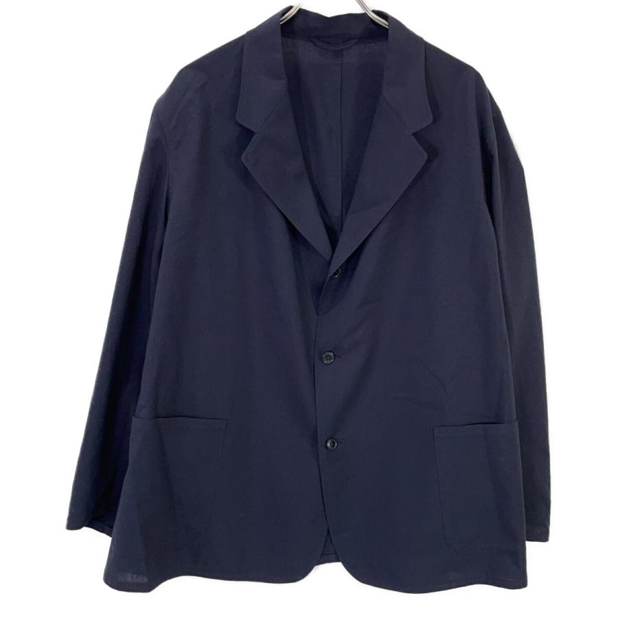 COMOLI コモリ Z01-01016 ウールジャケット NAVY テーラードジャケット