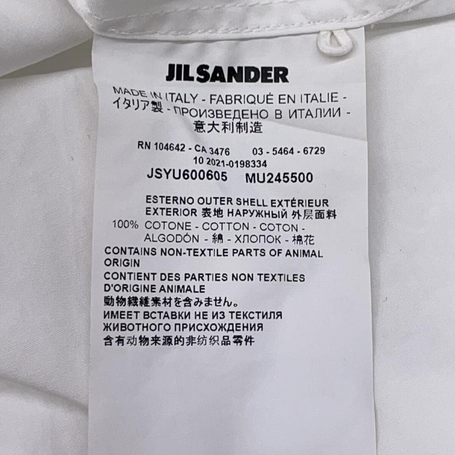 JIL SANDER ジルサンダー JSWU600605 SUNDAY シャツ 7daysシャツ ホワイト F トップス コットン メンズ 中古_4