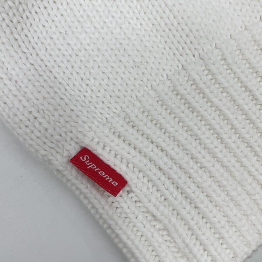 Supreme シュプリーム 21AW Chenille Logo Sweater コットン ホワイト 