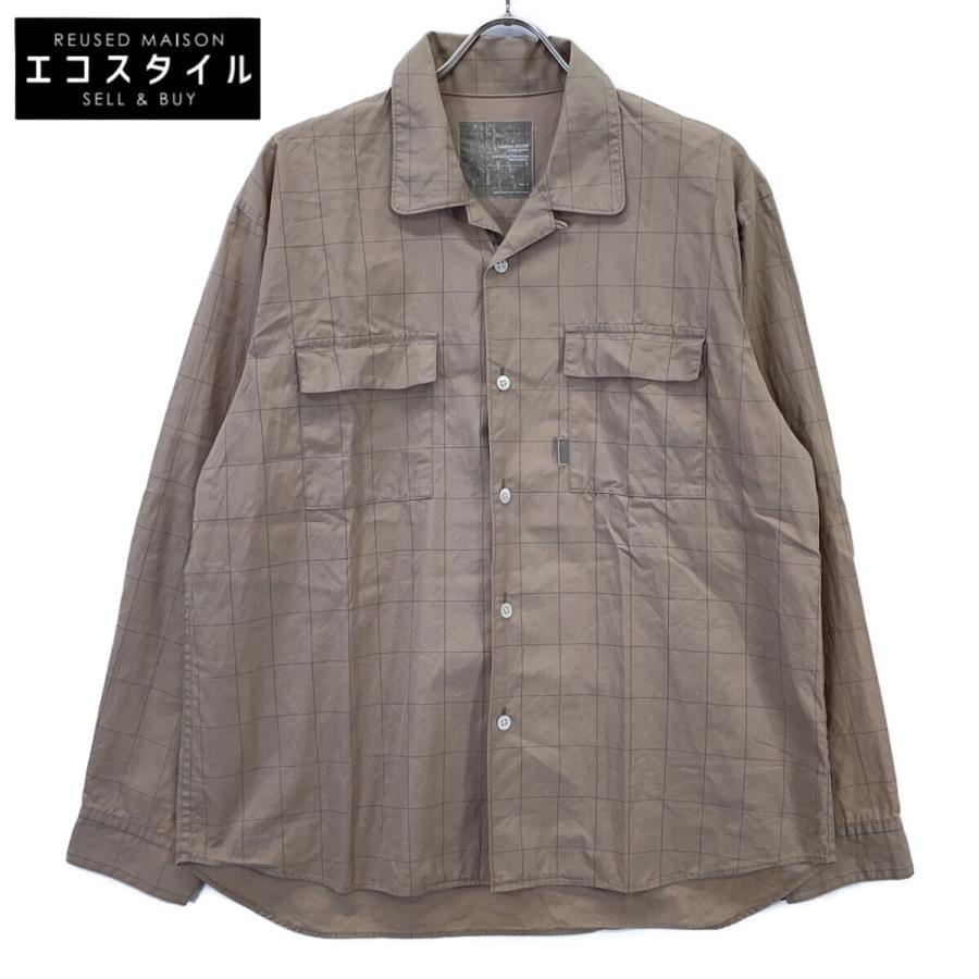 UNDER COVER アンダーカバー 01AW MELTINGPOT 長袖開襟シャツ M UNDERCOVER（アンダーカバー） 01AW MELTINGPOT 長袖開襟シャツ
