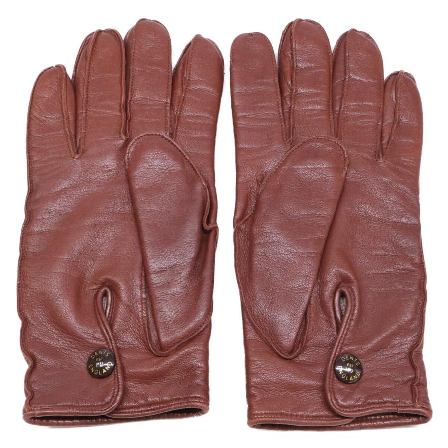 DENTS デンツ カシミアライニング レザー グローブ 8 メンズ