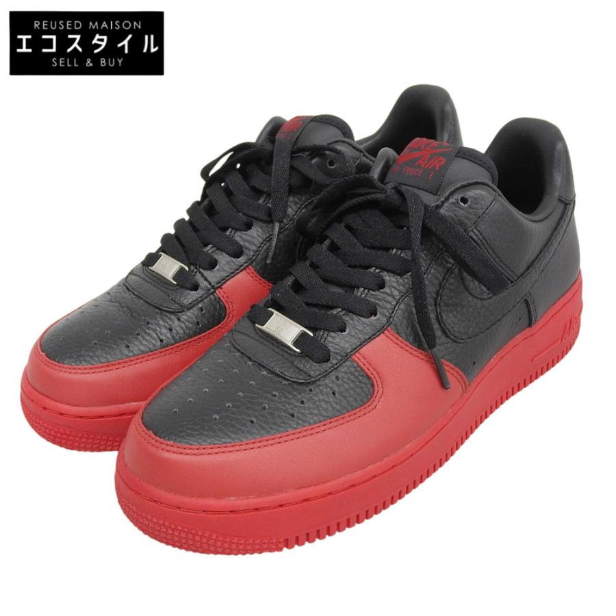 NIKE（ナイキ） 美品 Air Force 1 Low 〓AJ12 Black/Varsity Red