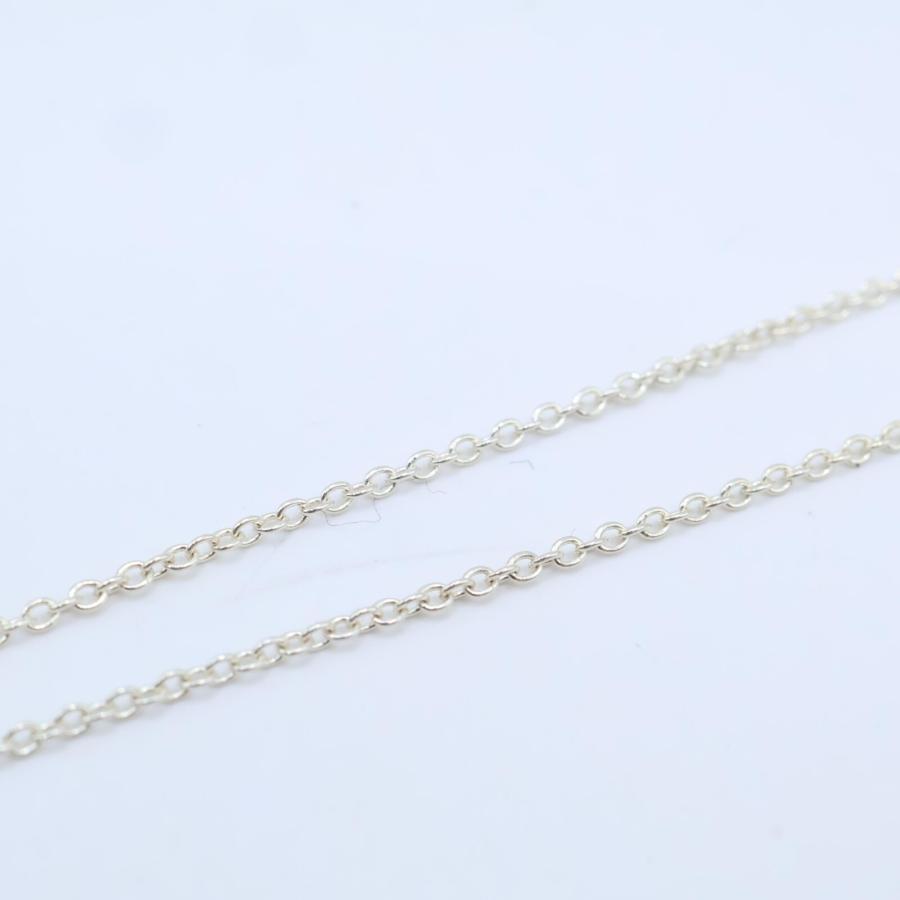 TIFFANY＆Co. ティファニー リターントゥティファニー ミニダブルハートタグ 925 2.9g シルバー ネックレス レディース_3