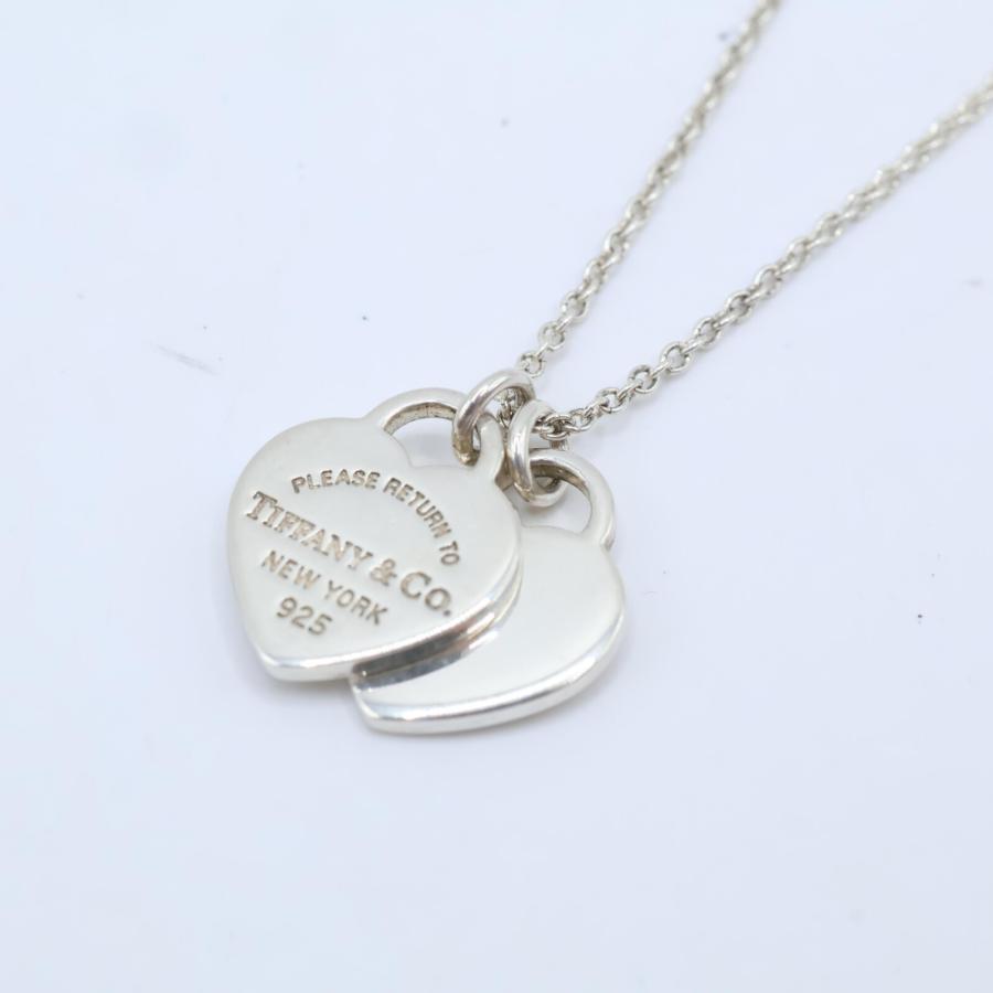 TIFFANY＆Co. ティファニー リターントゥティファニー ダブルハートタグ ネックレス 925 ネックレス レディース_1