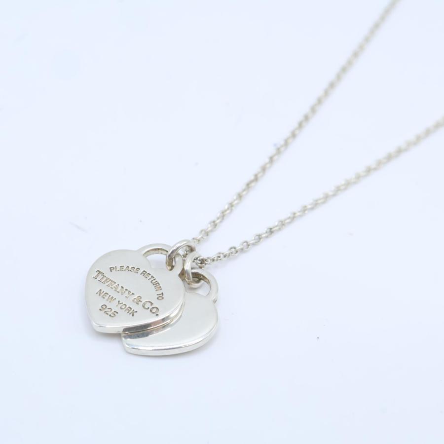 TIFFANY＆Co. ティファニー リターントゥティファニー ダブルハートタグ ネックレス 925 ネックレス レディース_2