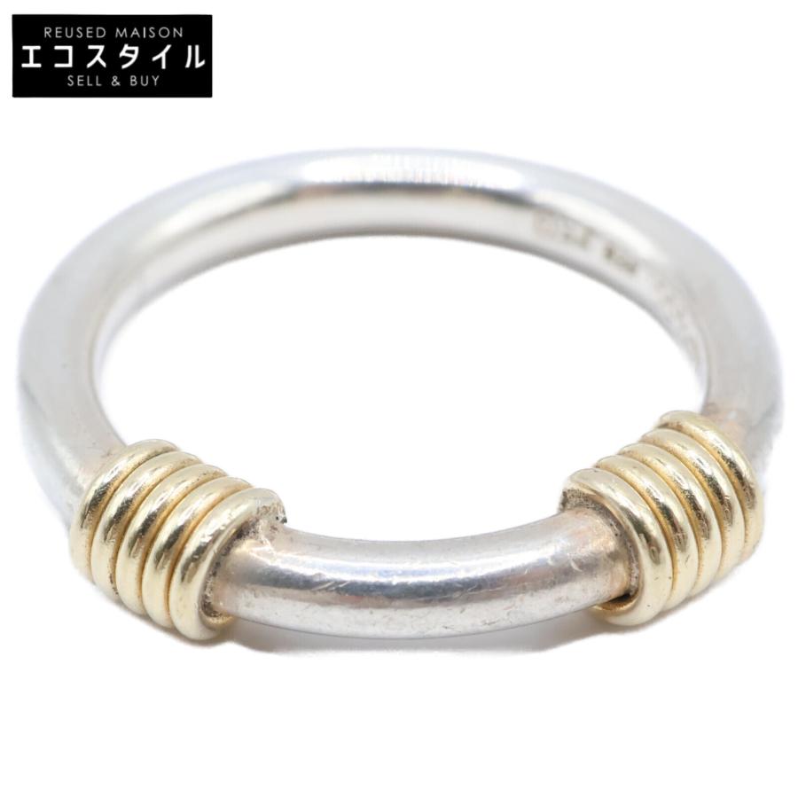TIFFANY&Co.（ティファニー） コンビバンドウィズ2ワイヤー リング 925 